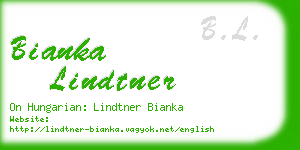 bianka lindtner business card